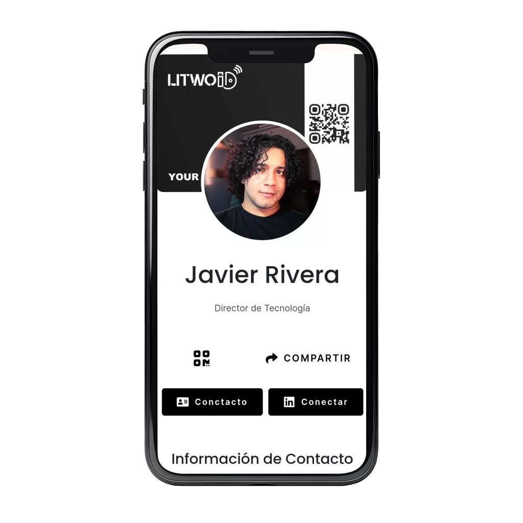 Celular Litwoid Tarjetas con NFC